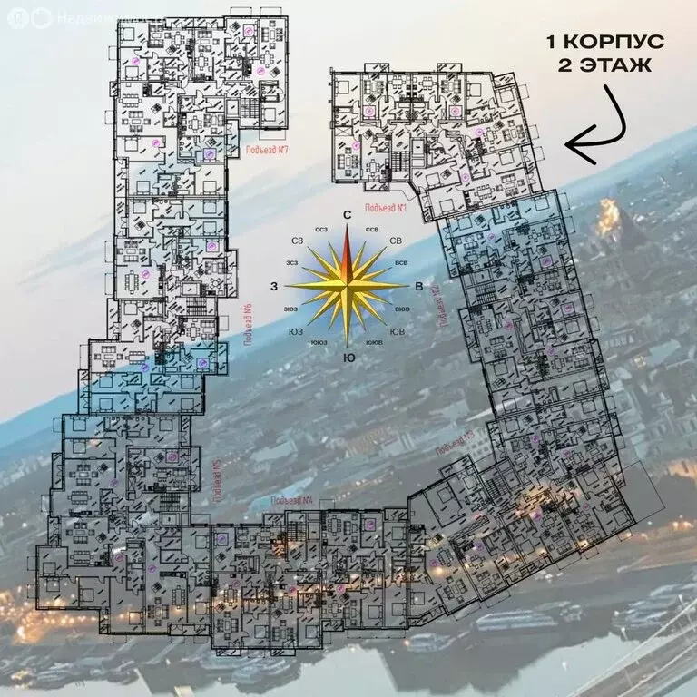 3-комнатная квартира: Калининград, Октябрьская улица, 12 (163.4 м) - Фото 1