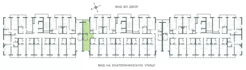 1-комнатная квартира: Мурино, Екатерининская улица, 11 (34.6 м) - Фото 2
