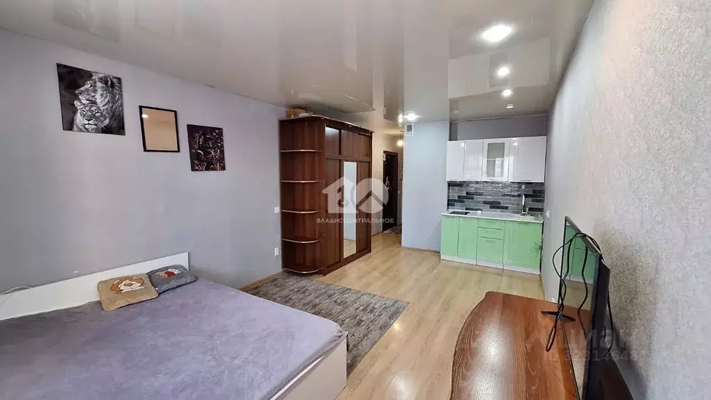 Студия Новосибирская область, Новосибирск ул. Виктора Уса, 7 (27.8 м) - Фото 1