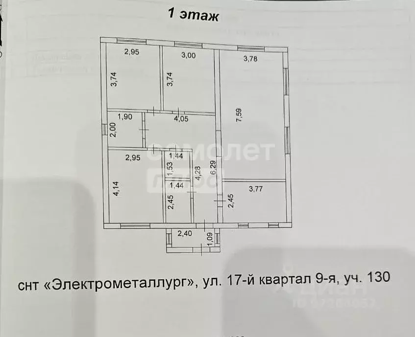 Дом в Челябинская область, Сосновский муниципальный округ, ... - Фото 2