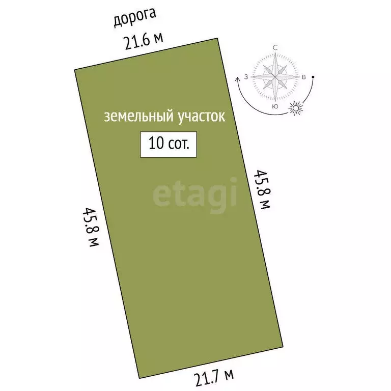 Участок в Исетское, улица Пушкина (10 м) - Фото 1