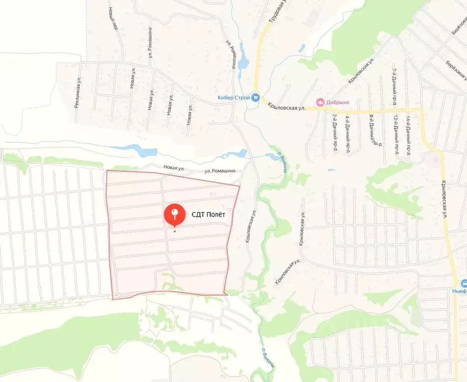 Участок в Брянская область, Брянский район, Добрунское с/пос, Полет ... - Фото 1