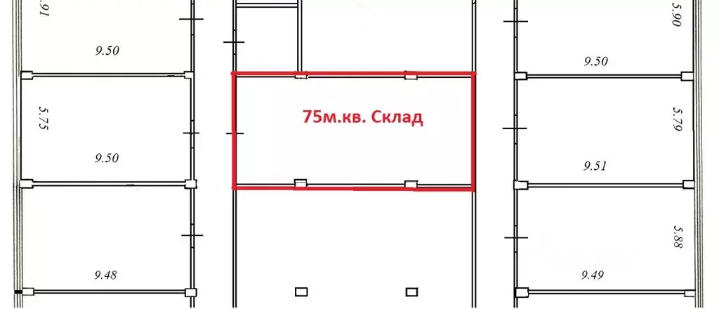 Помещение свободного назначения в Москва Ткацкая ул., 5С1 (75 м) - Фото 2