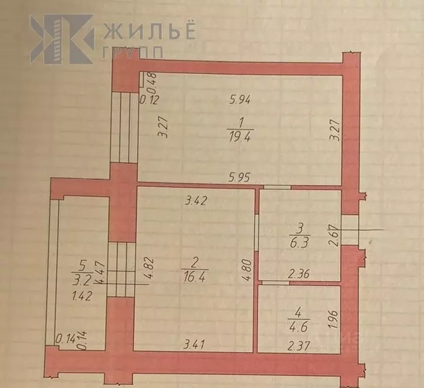 1-к кв. Татарстан, Казань ул. Адоратского, 3а (49.9 м) - Фото 2