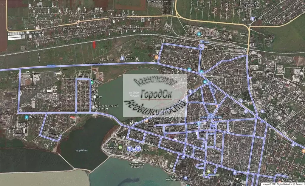 Участок в Крым, Саки  (6.0 сот.) - Фото 2