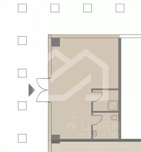 Торговая площадь в Москва Дербеневская ул., вл1 (50 м) - Фото 1