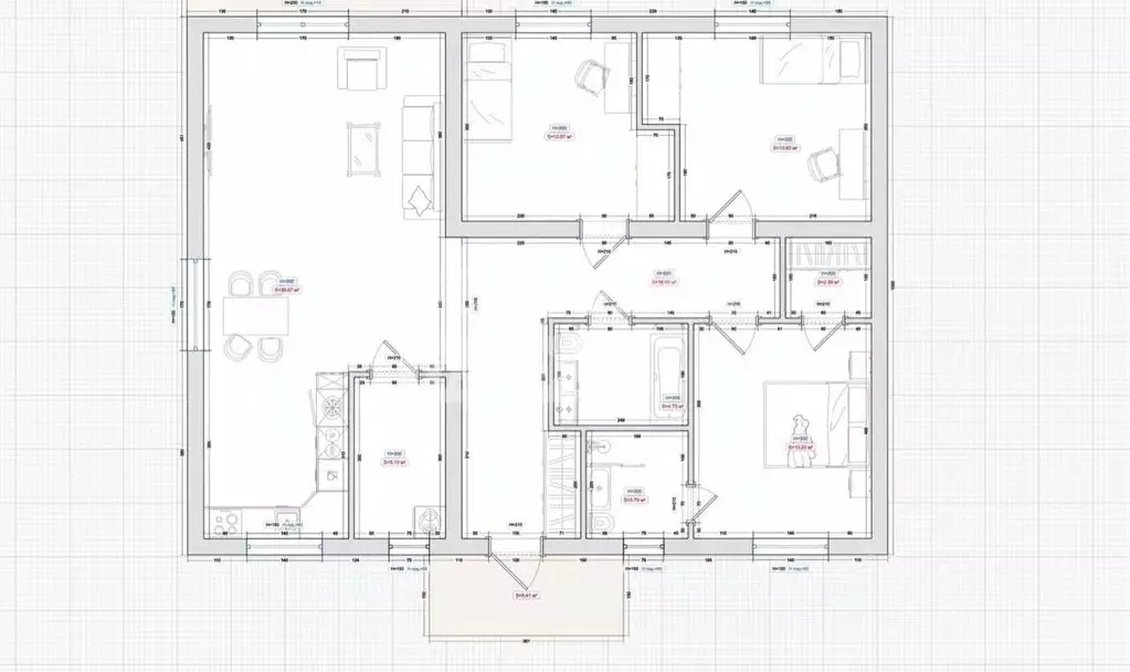 Дом в Башкортостан, Октябрьский Дубки-2 КС, 75 (110 м) - Фото 2