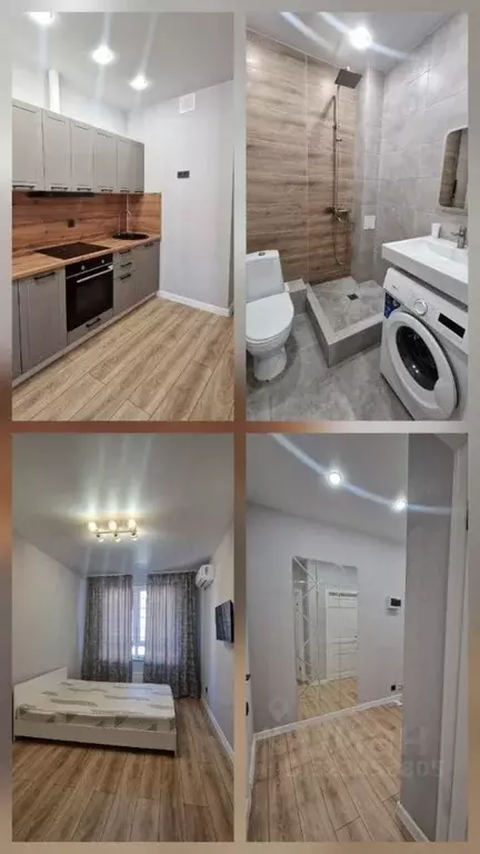 1-к кв. Краснодарский край, Краснодар ул. Ивана Беличенко, 92к3 (35.3 ... - Фото 1