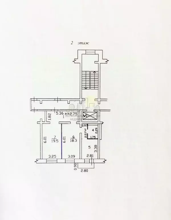 2-к кв. Иркутская область, Иркутск ул. Багратиона, 52/3 (66.1 м) - Фото 2