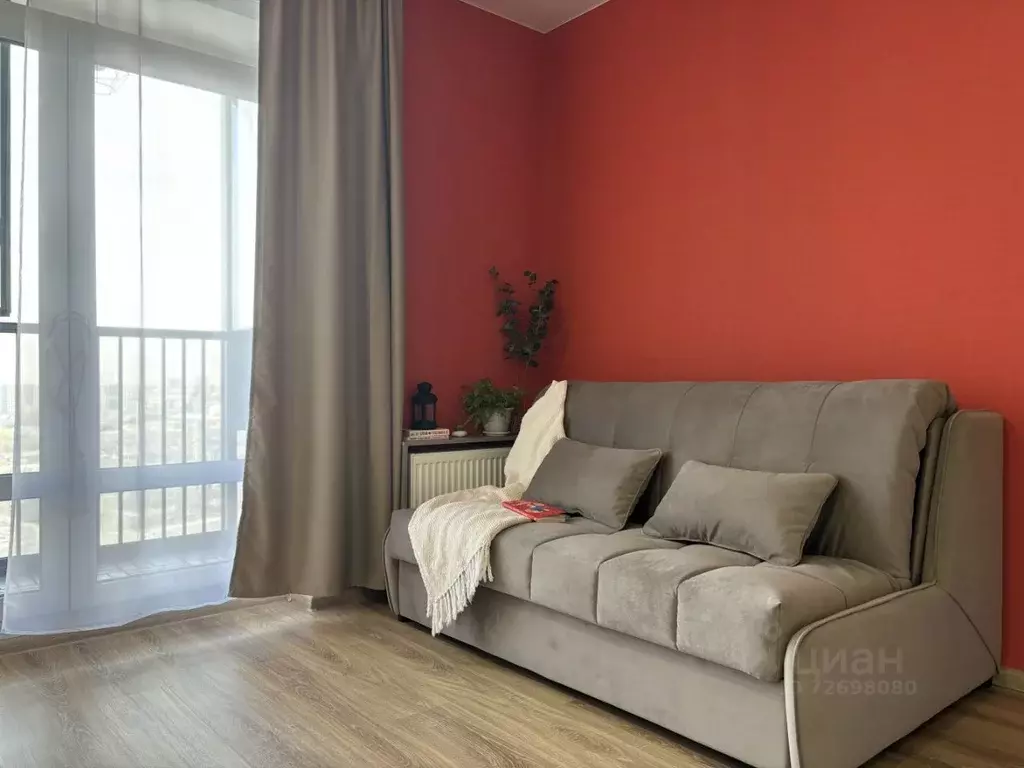 Студия Санкт-Петербург ул. Вадима Шефнера, 4 (22.0 м) - Фото 1