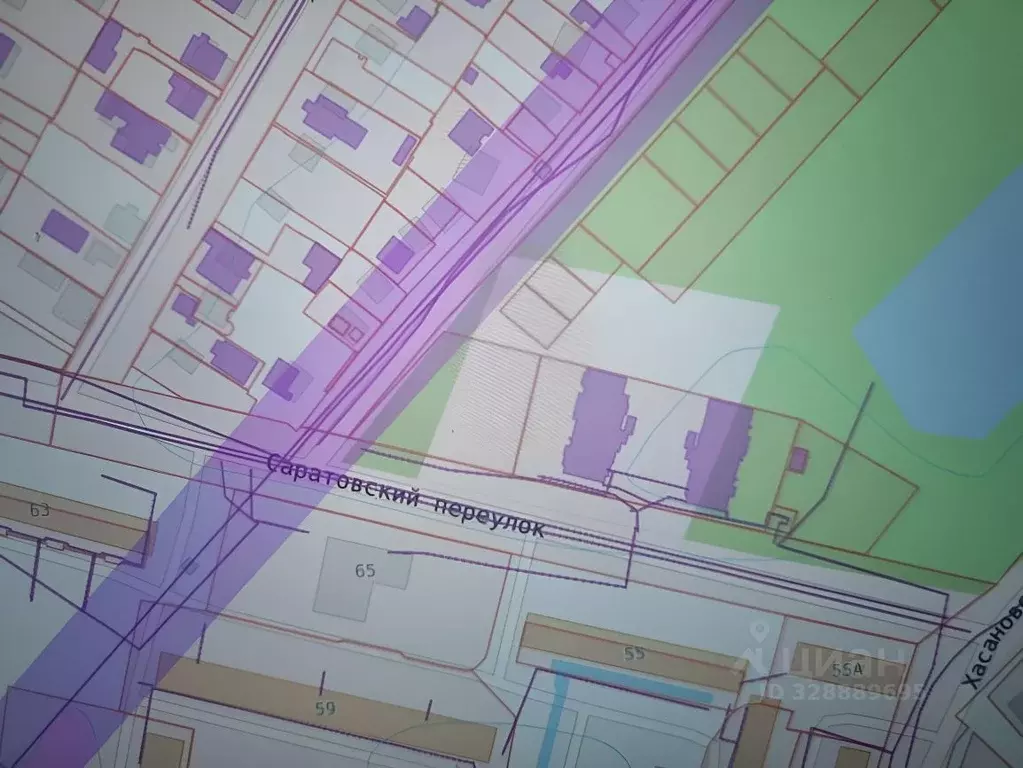 Участок в Самарская область, Самара пос. Кряж, ул. Саратовская (3.6 ... - Фото 1