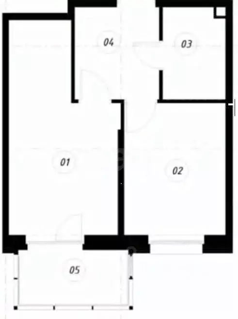 1-к кв. Татарстан, Казань ул. Гаврилова, 7к1 (35.0 м) - Фото 1