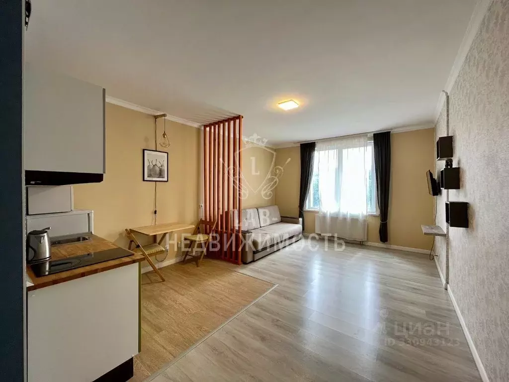Студия Московская область, Красногорск ул. Липовой Рощи, 2к3 (32.0 м) - Фото 1