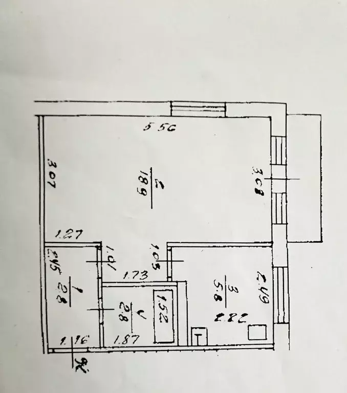 1-к кв. Башкортостан, Уфа ул. Мусоргского, 13А (31.0 м) - Фото 0