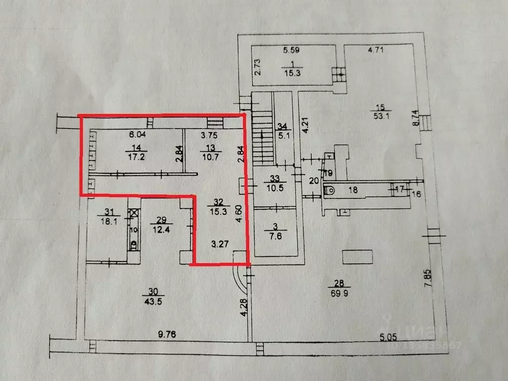Помещение свободного назначения в Томская область, Томск пер. ... - Фото 2