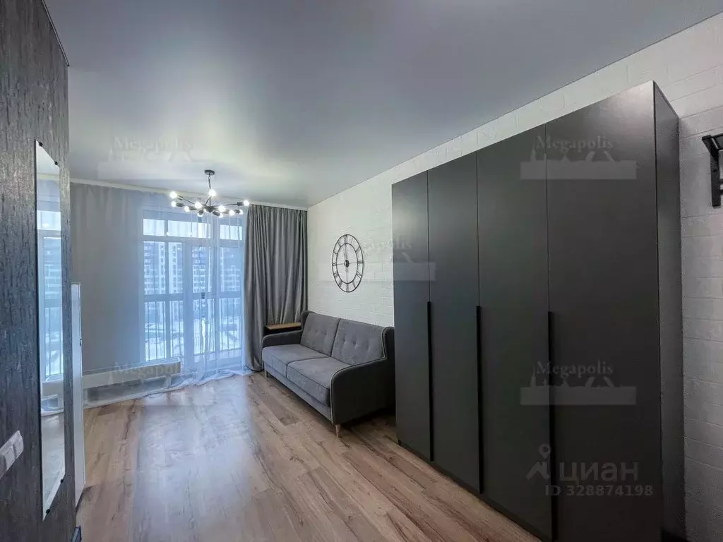 Студия Санкт-Петербург пос. Шушары, ул. Чудовская, 14к1 (27.0 м) - Фото 2