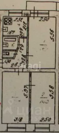 3-к кв. Липецкая область, Елец ул. Черокманова, 3 (60.0 м) - Фото 1