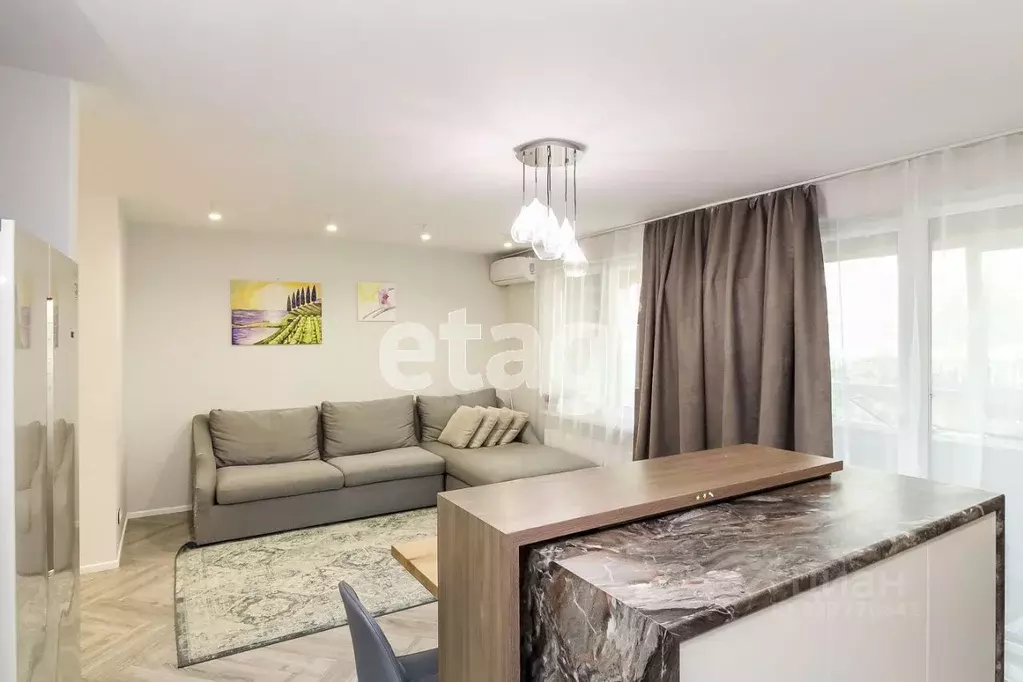 2-к кв. Тюменская область, Тюмень проезд Тихий, 2 (75.3 м) - Фото 1