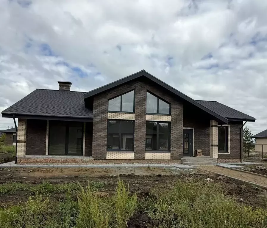 Коттедж в Омская область, Омский район, с. Пушкино ул. Ленского, 10 ... - Фото 1