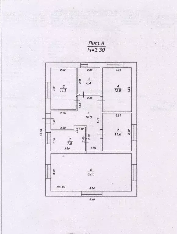 Дом в Саратовская область, с. Усть-Курдюм ул. Соколиная, 22Б (100 м) - Фото 1