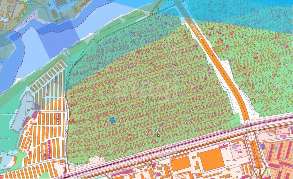 Участок в Вологодская область, Череповец №4 ФМК СНТ, 98 (5.0 сот.) - Фото 1