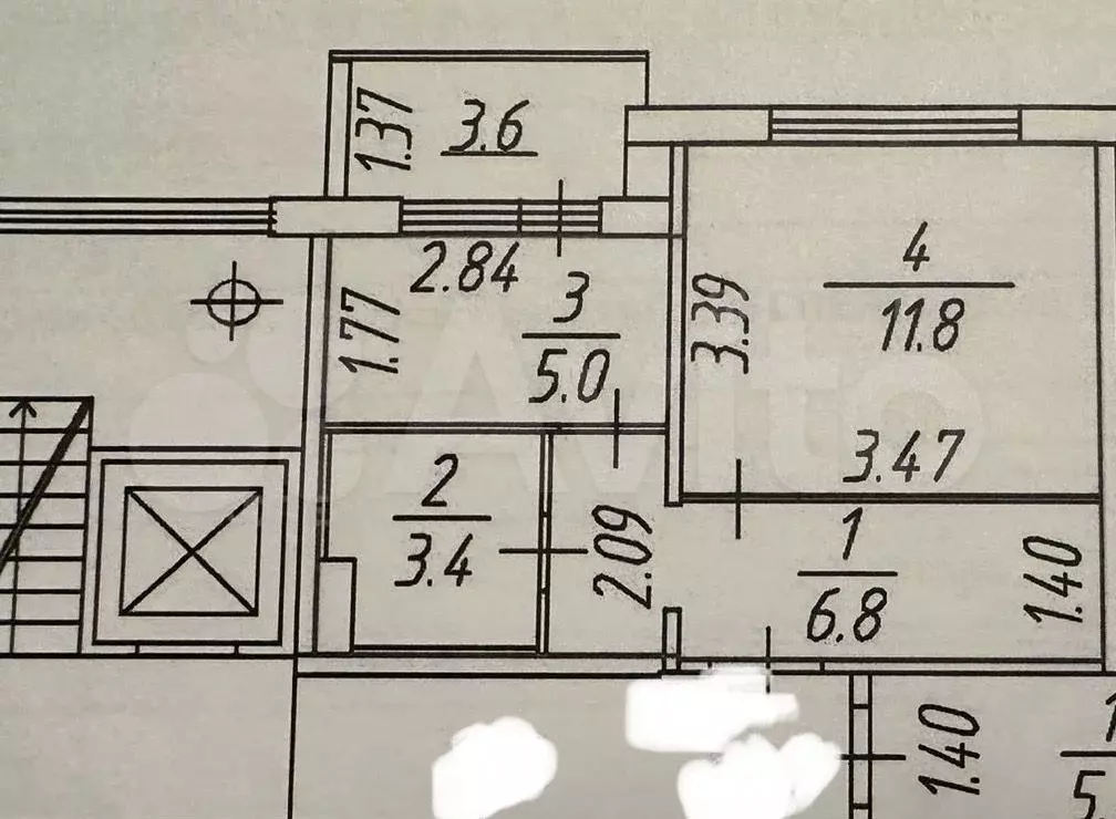 1-к. квартира, 29 м, 5/9 эт. - Фото 0