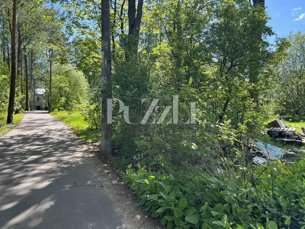 Участок в Санкт-Петербург пос. Комарово, ул. Цветочная (12.0 сот.) - Фото 1