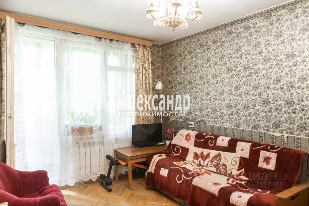 2-к кв. Санкт-Петербург Будапештская ул., 60 (45.0 м) - Фото 2