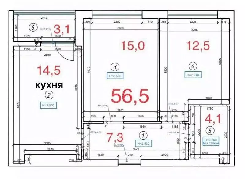 2-к кв. Рязанская область, Рязань ш. Солотчинское, 4к2 (56.5 м) - Фото 0