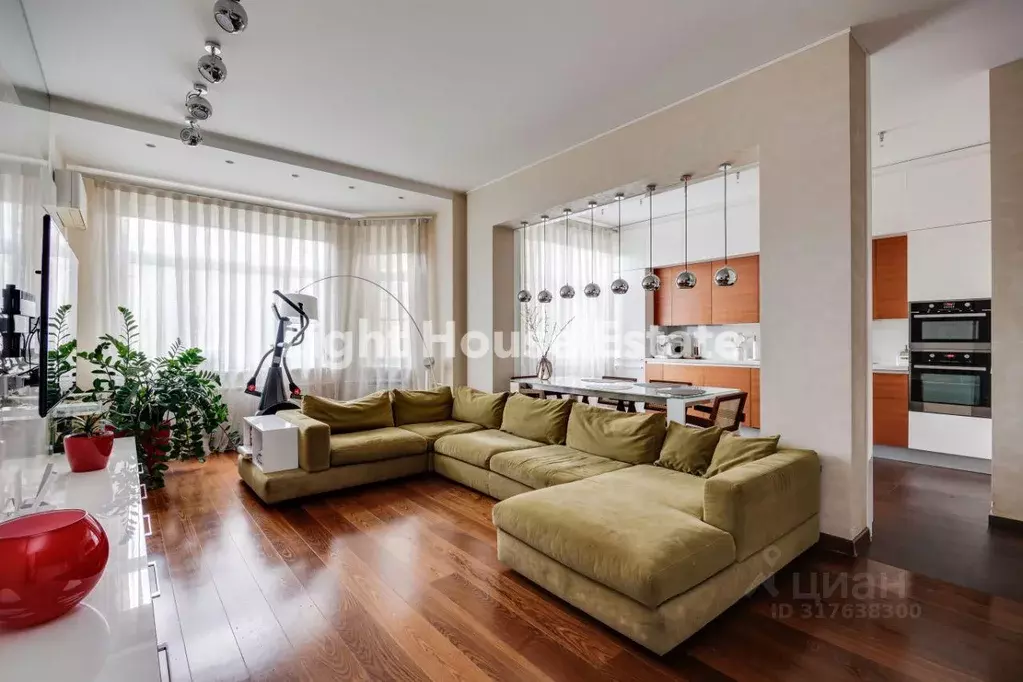Квартира, 3 комнаты, 110 м - Фото 0