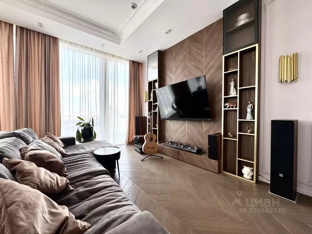 2-к кв. Москва 1-й Красногвардейский проезд, 22с2 (95.0 м) - Фото 1