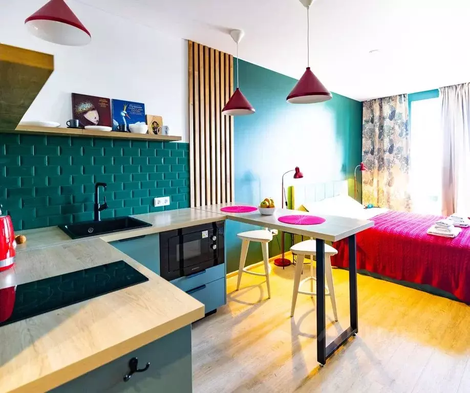 Студия Санкт-Петербург Богатырский просп., 2А (30.0 м) - Фото 1