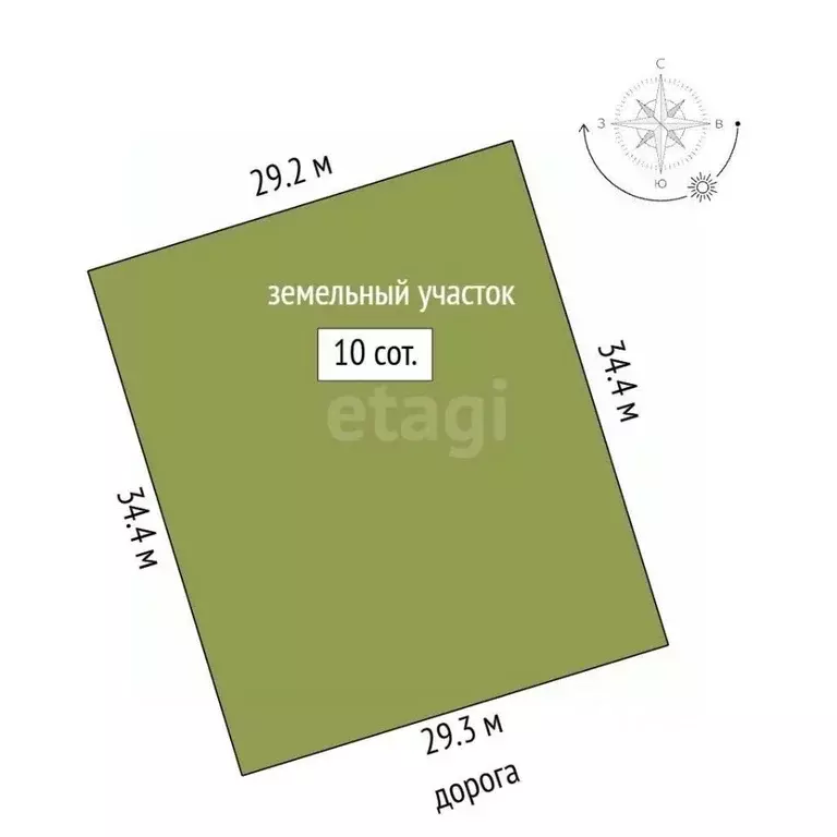 Участок в Крым, Симферопольский район, Родниковское с/пос, с. ... - Фото 1