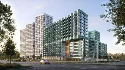 1-к кв. Татарстан, Казань Зилант Премьер жилой комплекс (32.73 м) - Фото 2