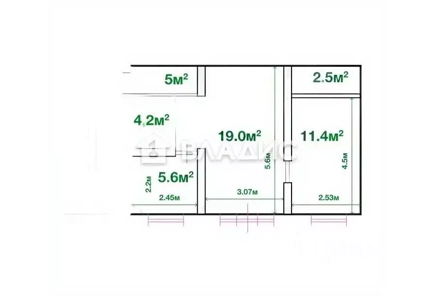 2-к кв. Московская область, Лобня Букинское ш., 13 (44.0 м) - Фото 2