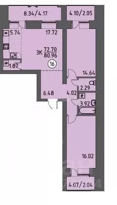 2-к кв. Томская область, Томский район, д. Кисловка, Левобережный мкр ... - Фото 1
