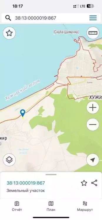 Участок в Иркутская область, Ольхонский район, пос. Хужир ул. Сосновая ... - Фото 1