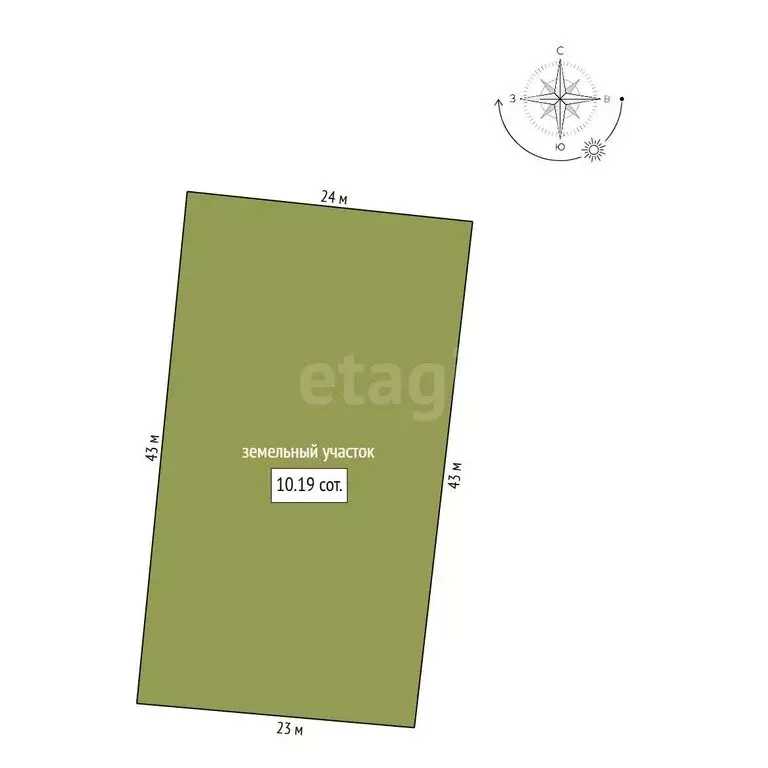 Участок в Благовещенск, Рабочая улица (10.19 м) - Фото 1