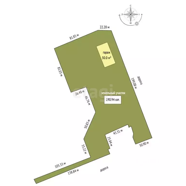 Гараж в Крым, Феодосия ул. Мелиораторов, 2 (50 м) - Фото 2