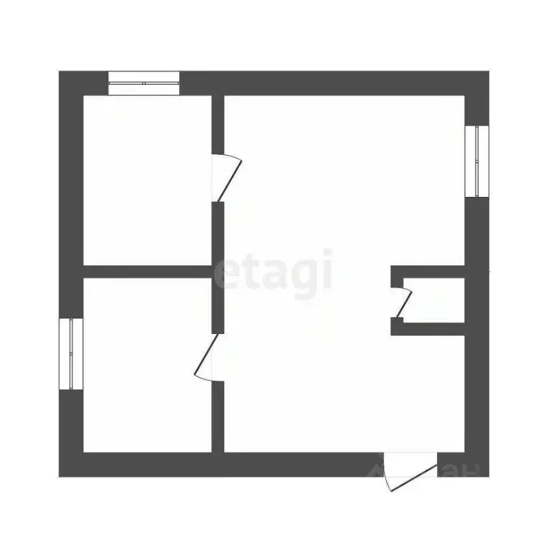 1-к кв. Иркутская область, Иркутск Дальневосточная ул., 57 (30.4 м) - Фото 1