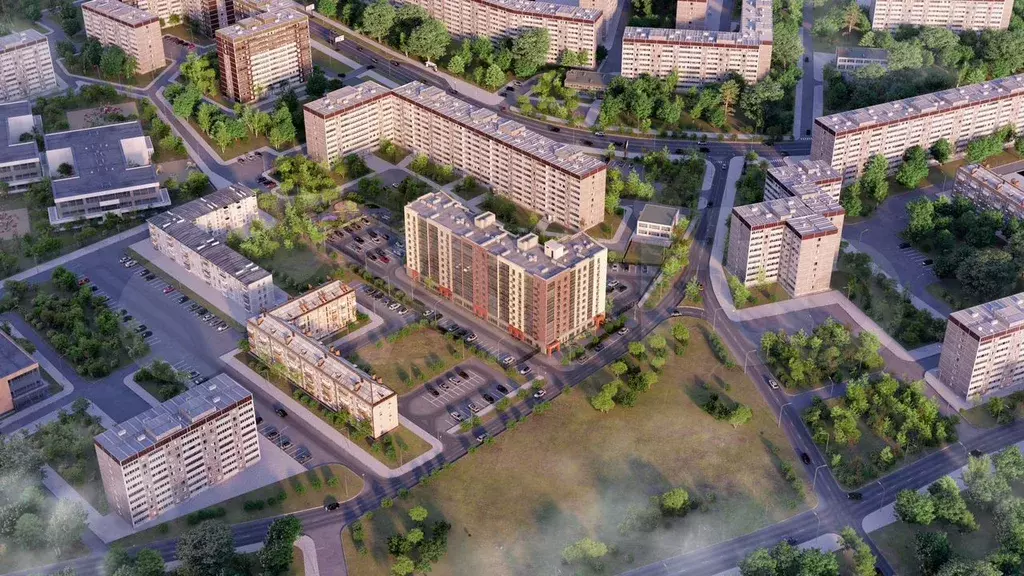2-к. квартира, 63,4 м, 10/11 эт. - Фото 1