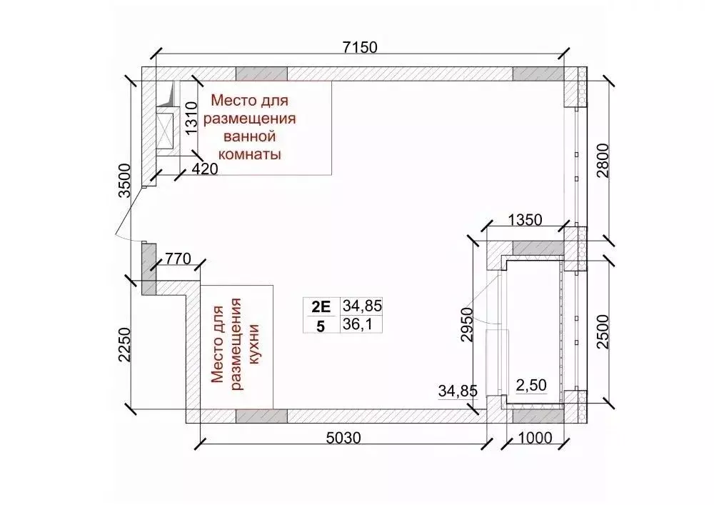 2-к кв. Кемеровская область, Кемерово ул. Дружбы, 10 (36.1 м) - Фото 1