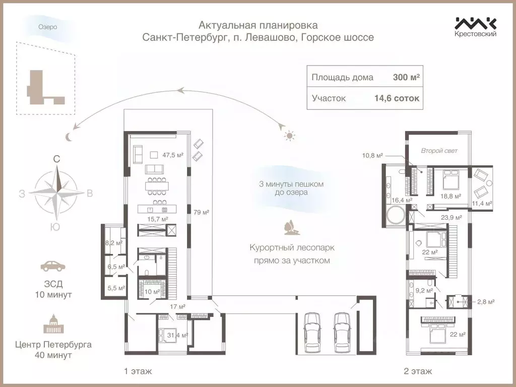 Дом в Санкт-Петербург пос. Левашово, Новоселки тер., 100 (300 м) - Фото 2