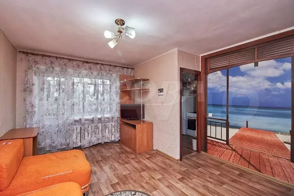 1-к. квартира, 30 м, 4/5 эт. - Фото 1