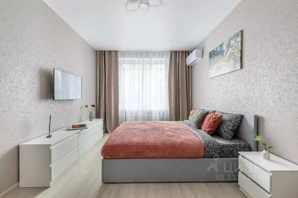 1-к кв. Татарстан, Казань ул. Николая Ершова, 65В (48.0 м) - Фото 1
