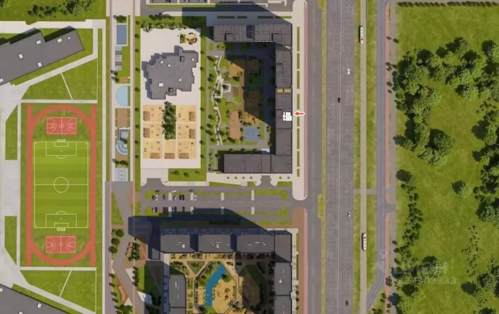 Офис в Свердловская область, Екатеринбург Академический мкр, Первый ... - Фото 2