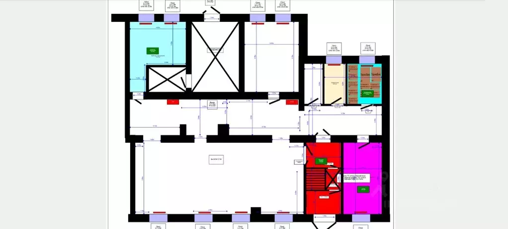 Помещение свободного назначения в Санкт-Петербург просп. Стачек, 67К4 ... - Фото 2