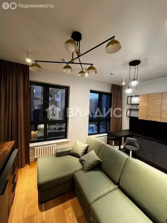 Квартира-студия: Москва, Шелепихинская набережная, 40к3 (30.7 м) - Фото 2