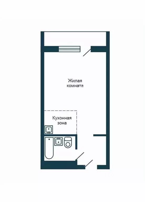 Студия Новосибирская область, Новосибирск Первомайская ул., 230 (27.0 ... - Фото 1