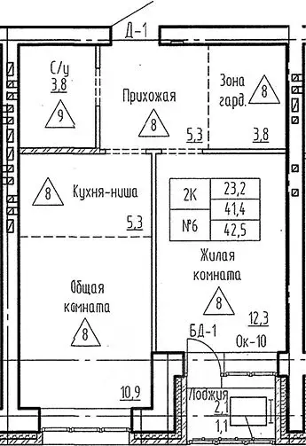 2-к кв. Новосибирская область, Новосибирский район, Мичуринский ... - Фото 0